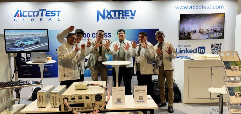 The NXTREV team celebrates AccoTEST’s 10,000th tester milestone.